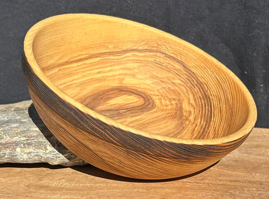 Ash Wood Serving Bowl