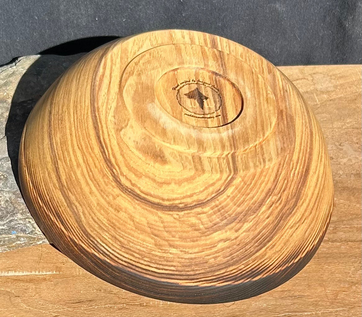 Ash Wood Serving Bowl