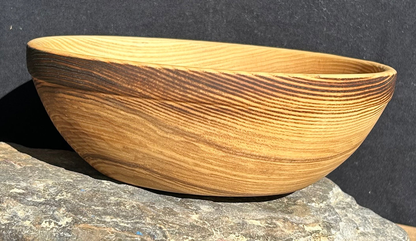 Ash Wood Serving Bowl