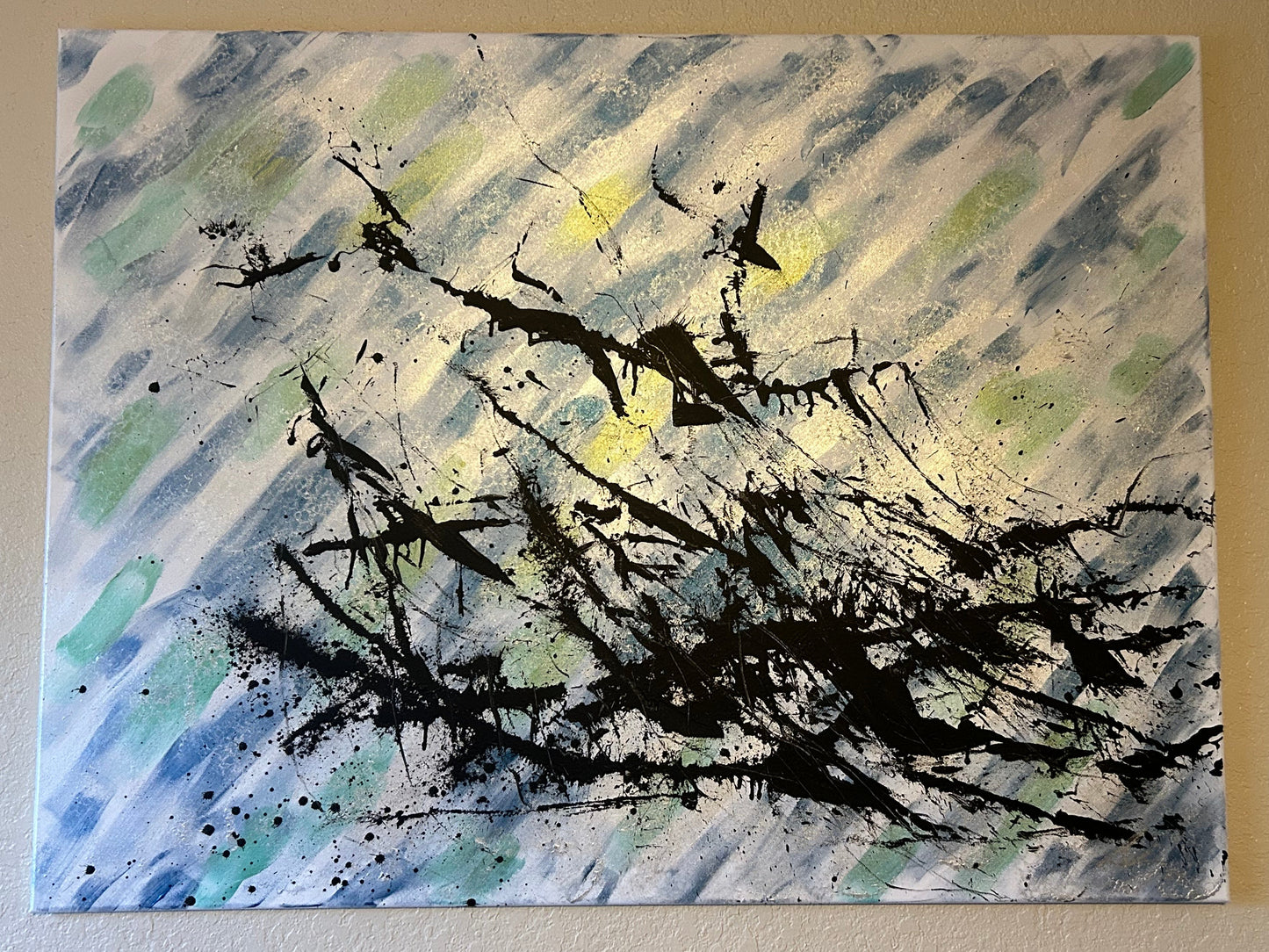 "Vibrant Seas" Hand Painted on Canvas Original Signed by Artist
