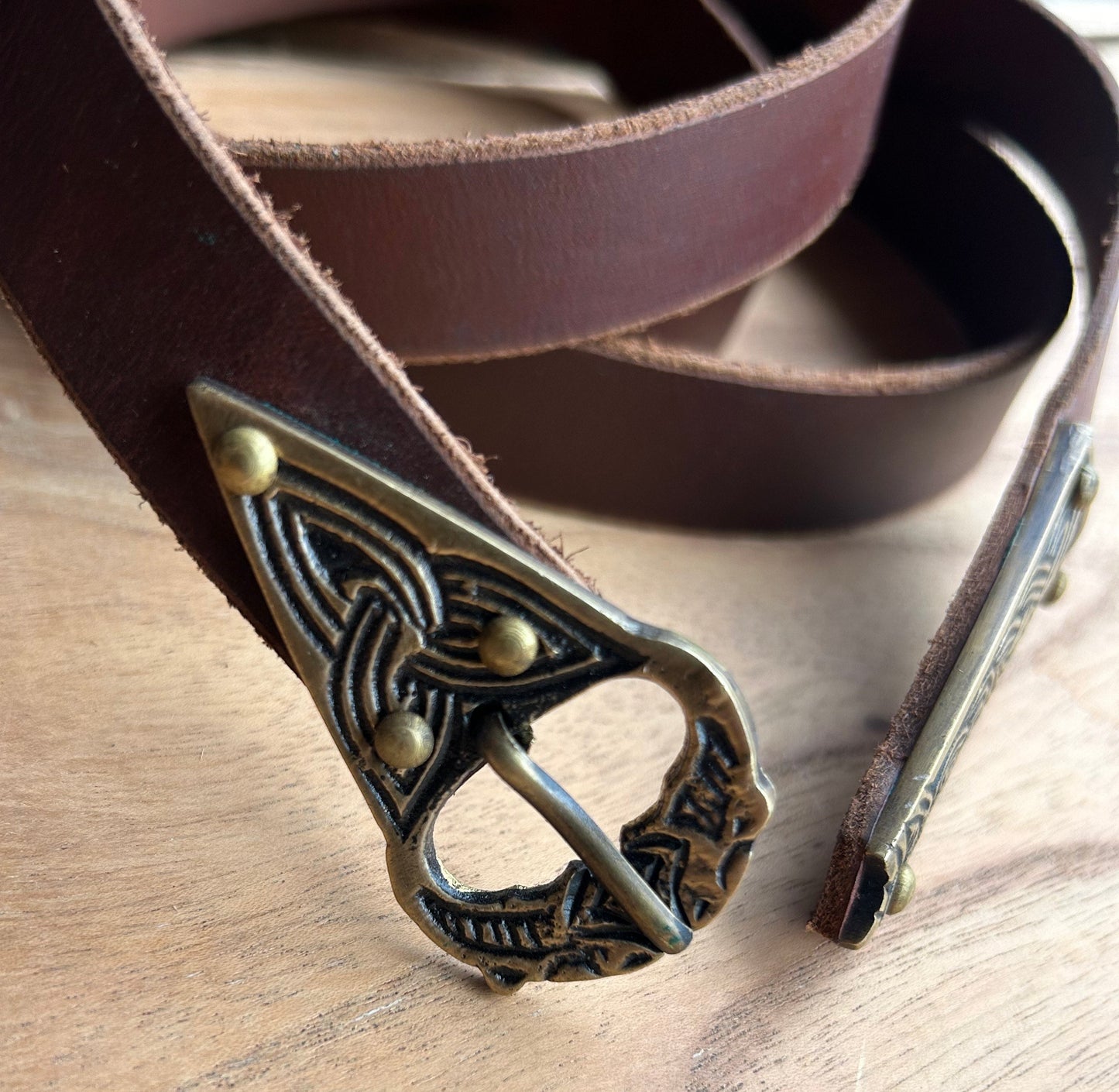 Viking Leather Belt