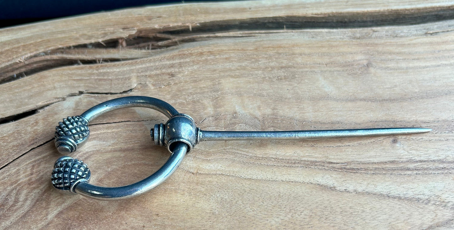 Irish Thistle Brooch