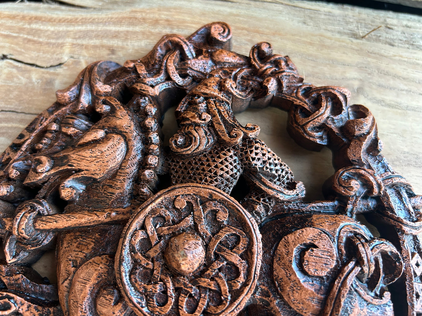 Odin Wall Plaque by Paul Borda