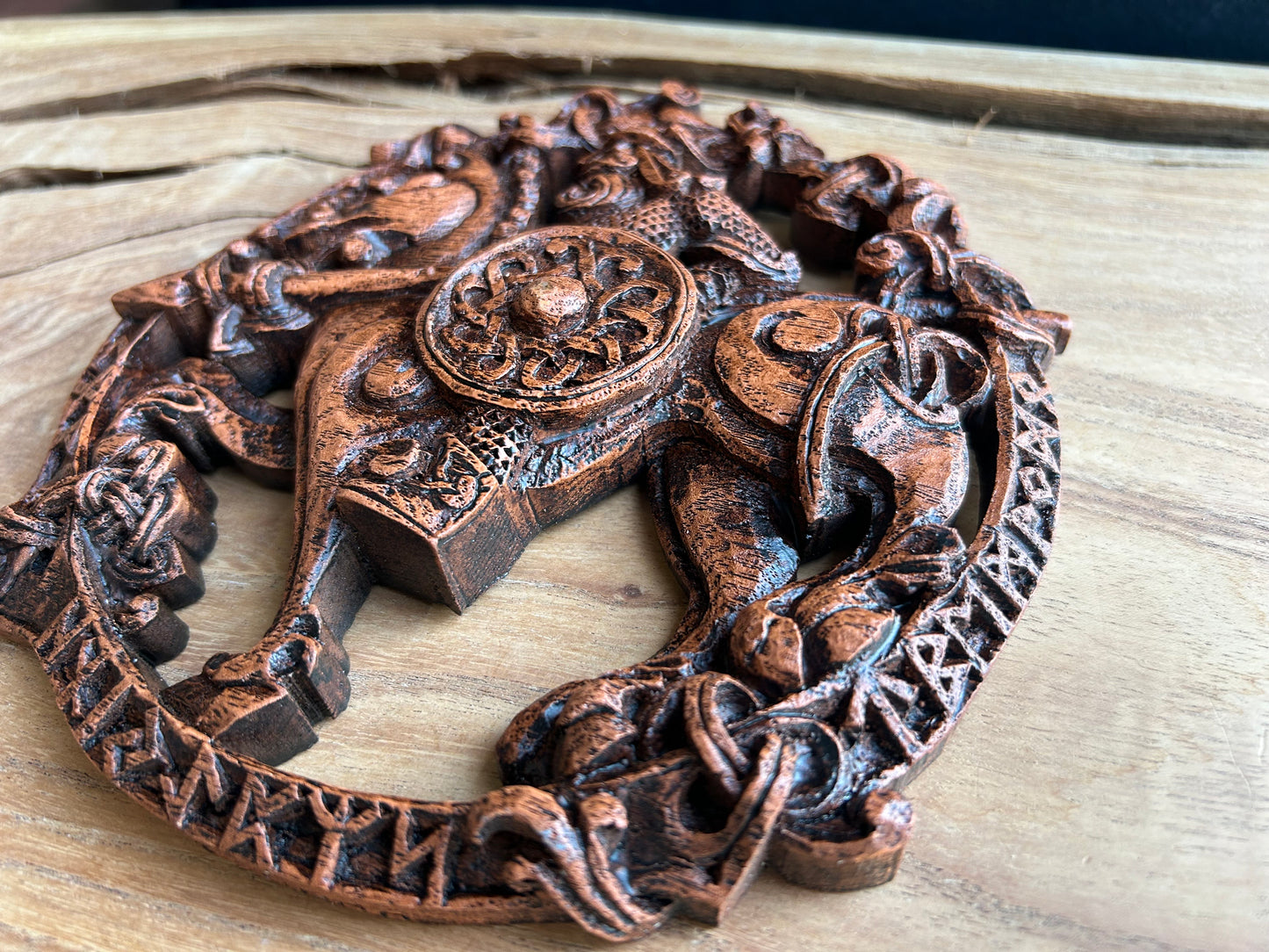 Odin Wall Plaque by Paul Borda