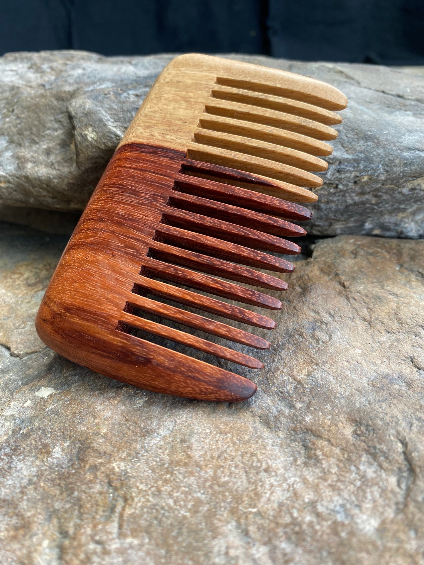 Handcrafted Granadillo Wood Comb