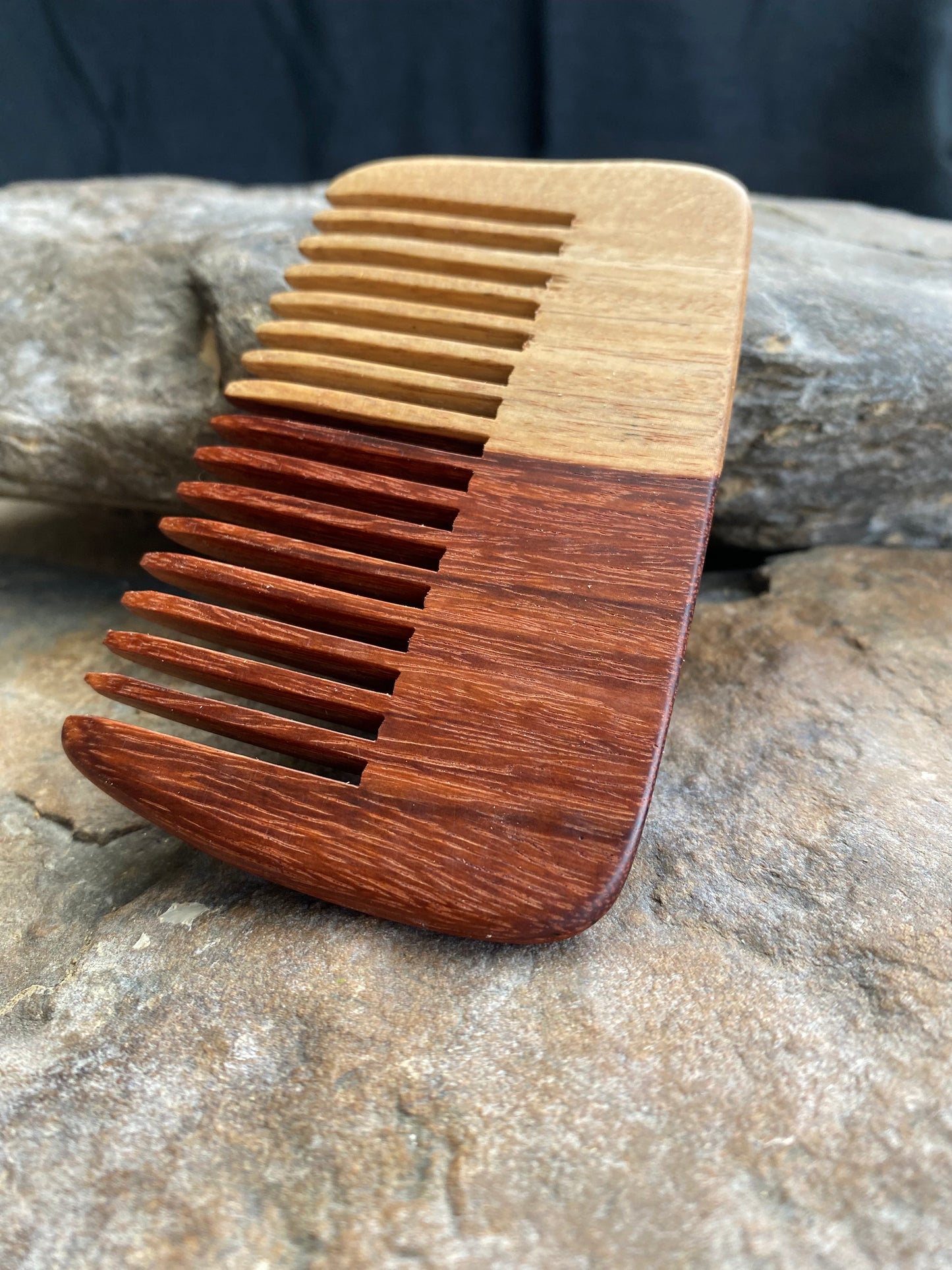 Handcrafted Granadillo Wood Comb