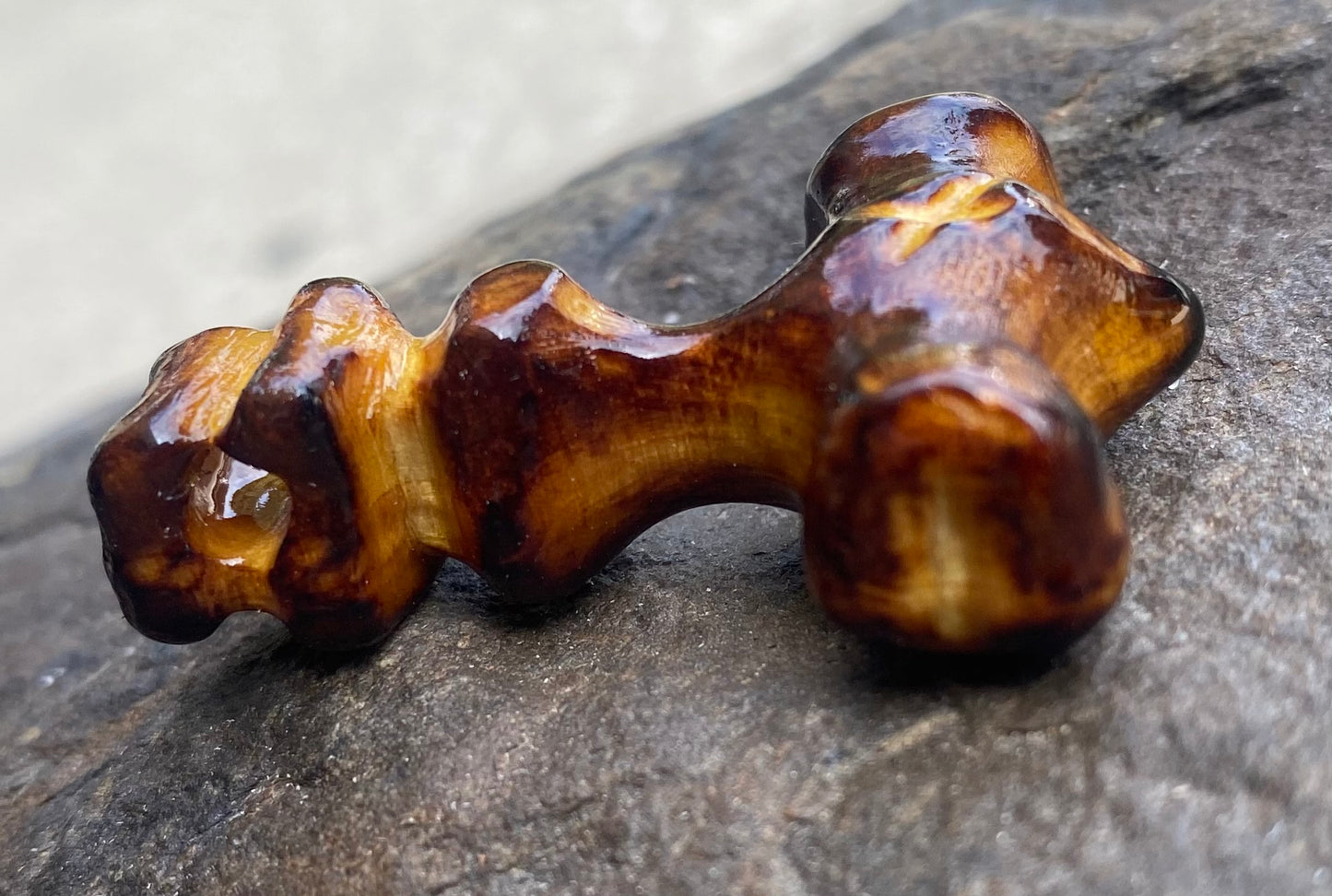 Fehu Mjolnir Hand Carved