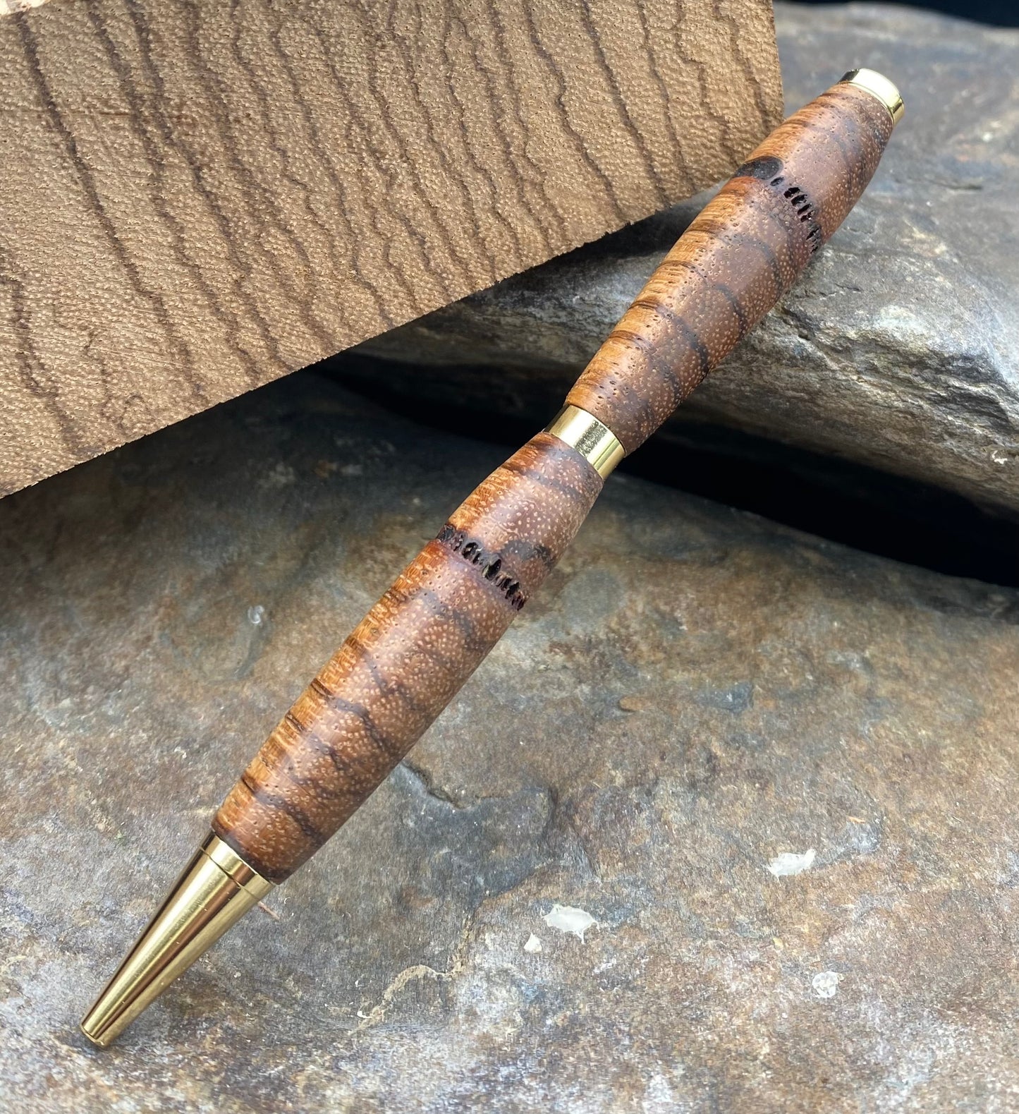 Handcrafted Zebra Wood Pen