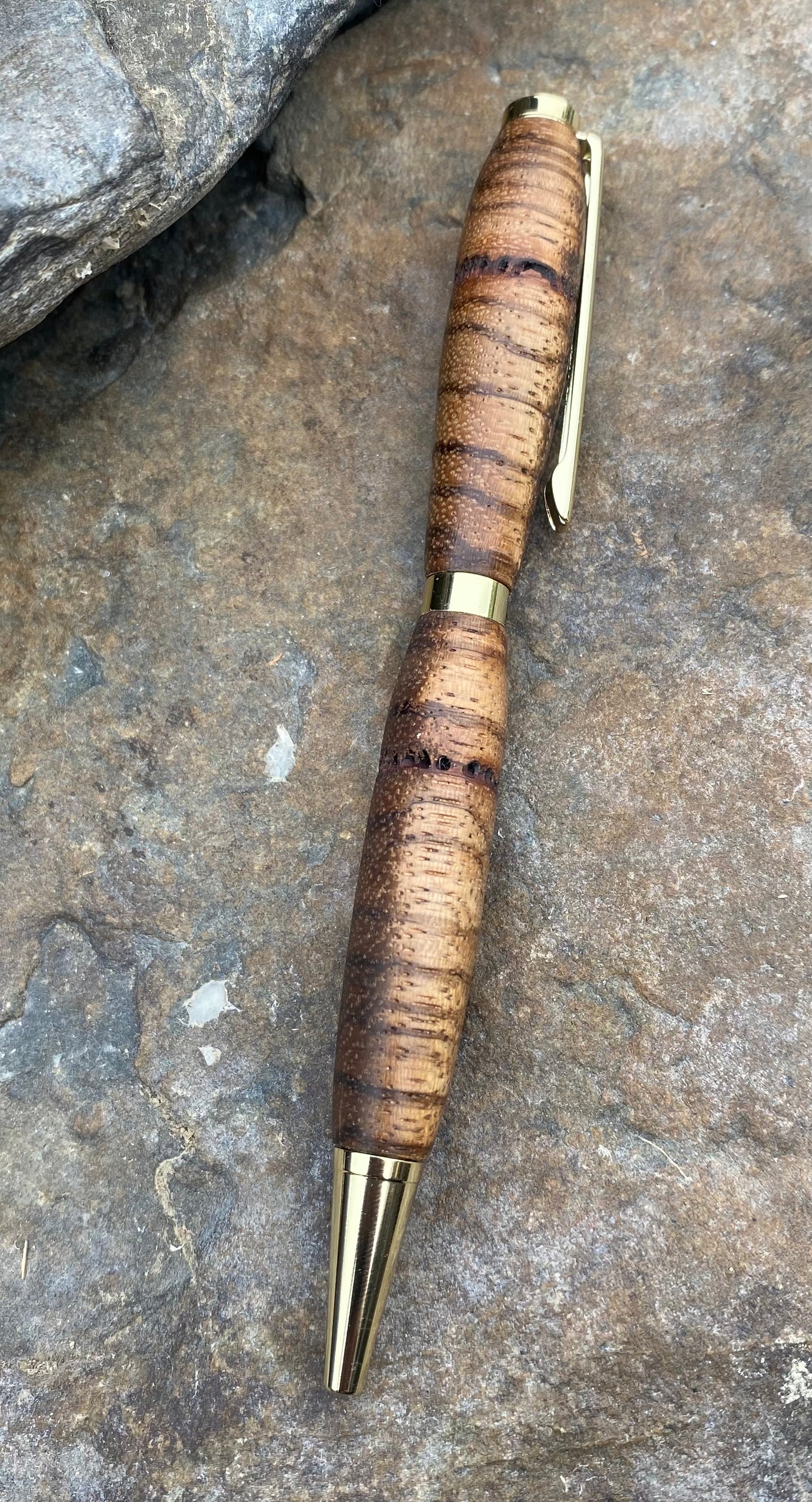 Handcrafted Zebra Wood Pen