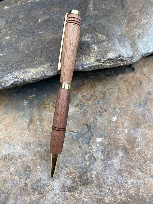 Handcrafted Black Walnut Wood Pen